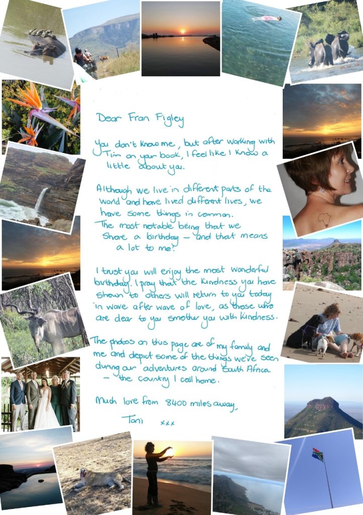 Faith Through the Fog: a Letter to Fran Figley
